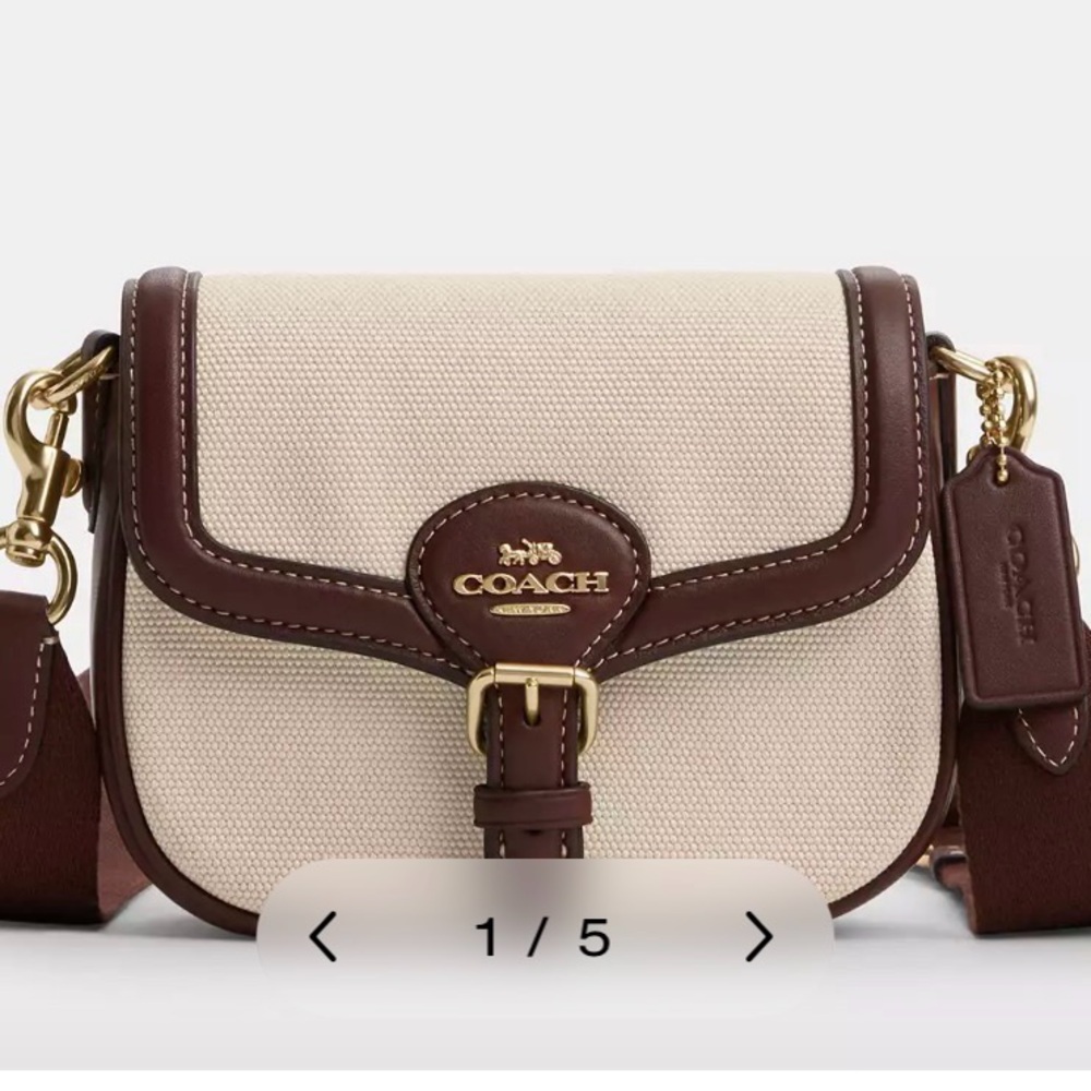 Coach Amelia Small Saddle Bag - Picture 2 of 5